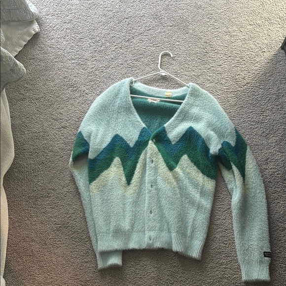 Levi's Other - Levi's Blue and Green Cardigan Sweater